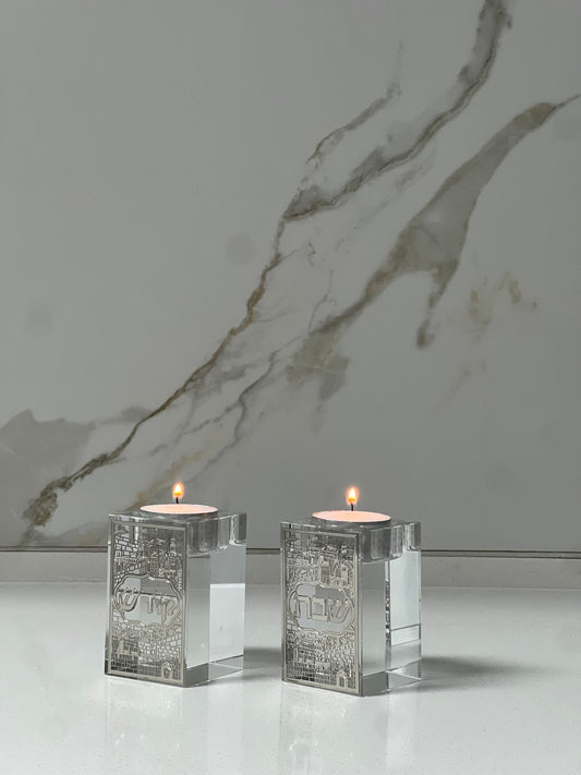 פמוטי קריסטל דגם 04